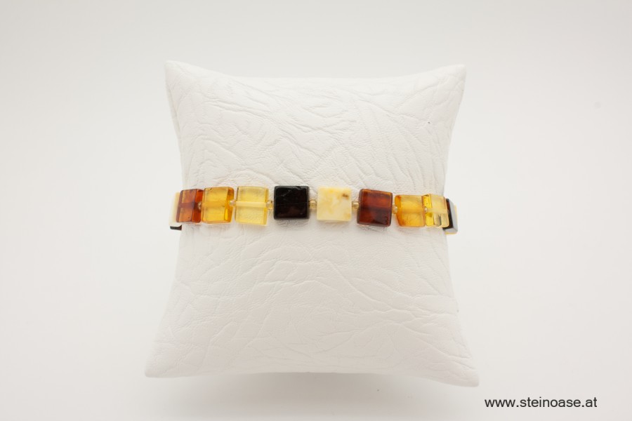 Armband Bernstein bunt